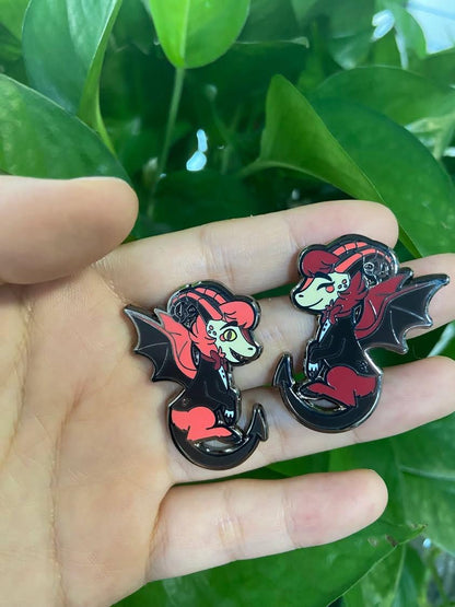 Hellaverse Enamel Pin Portraits | Hazbin Hotel Hard Enamel Pins