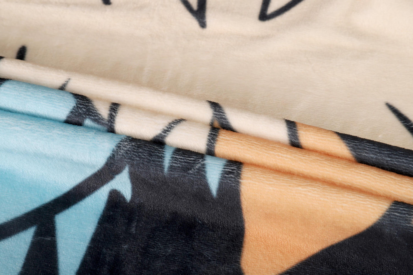 National Park Stamp Inspired Arcanine Plush Throw Blanket | 4’x5’