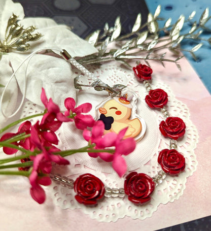 Lucifer Duck Phone Strap Charm - Take That Depression! Fan Merch