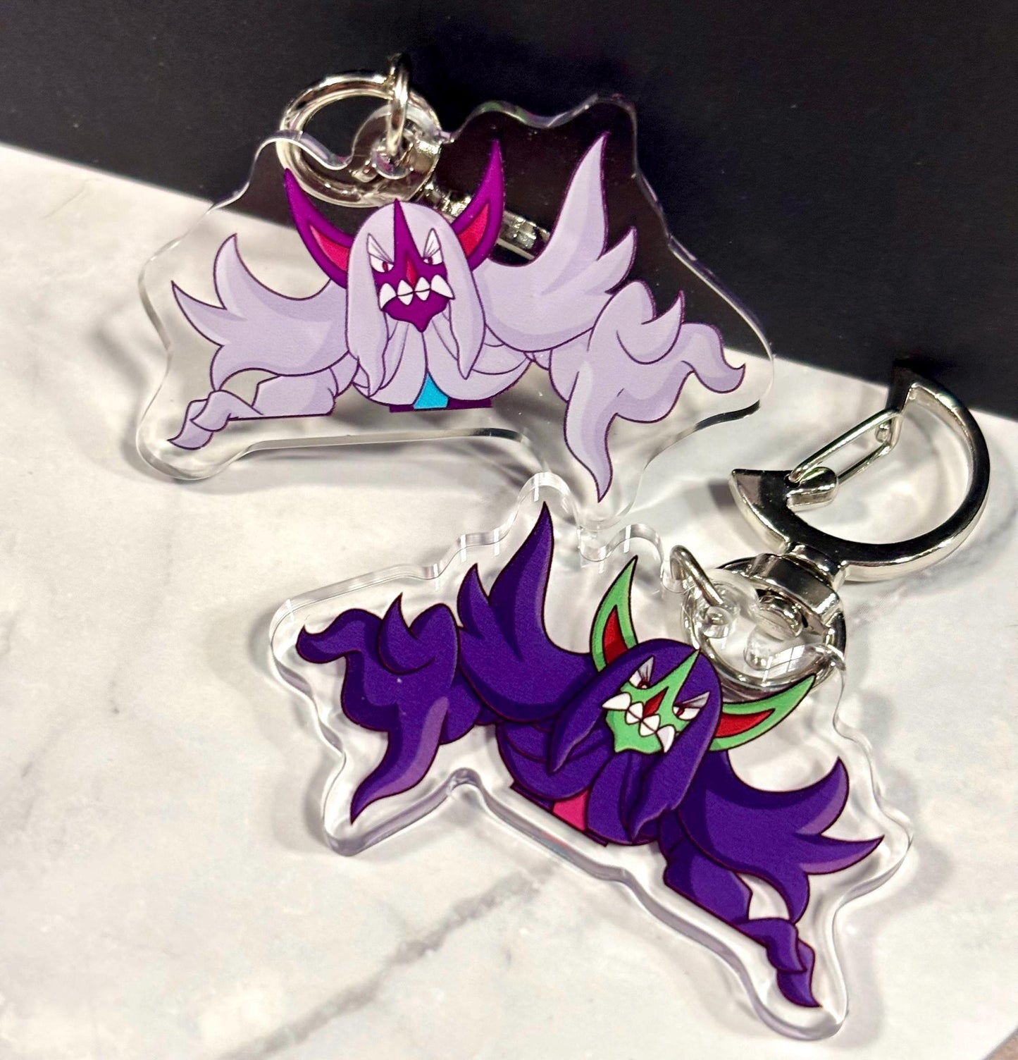 Grimmsnarl | 2" Double-sided Peeking Charm Series