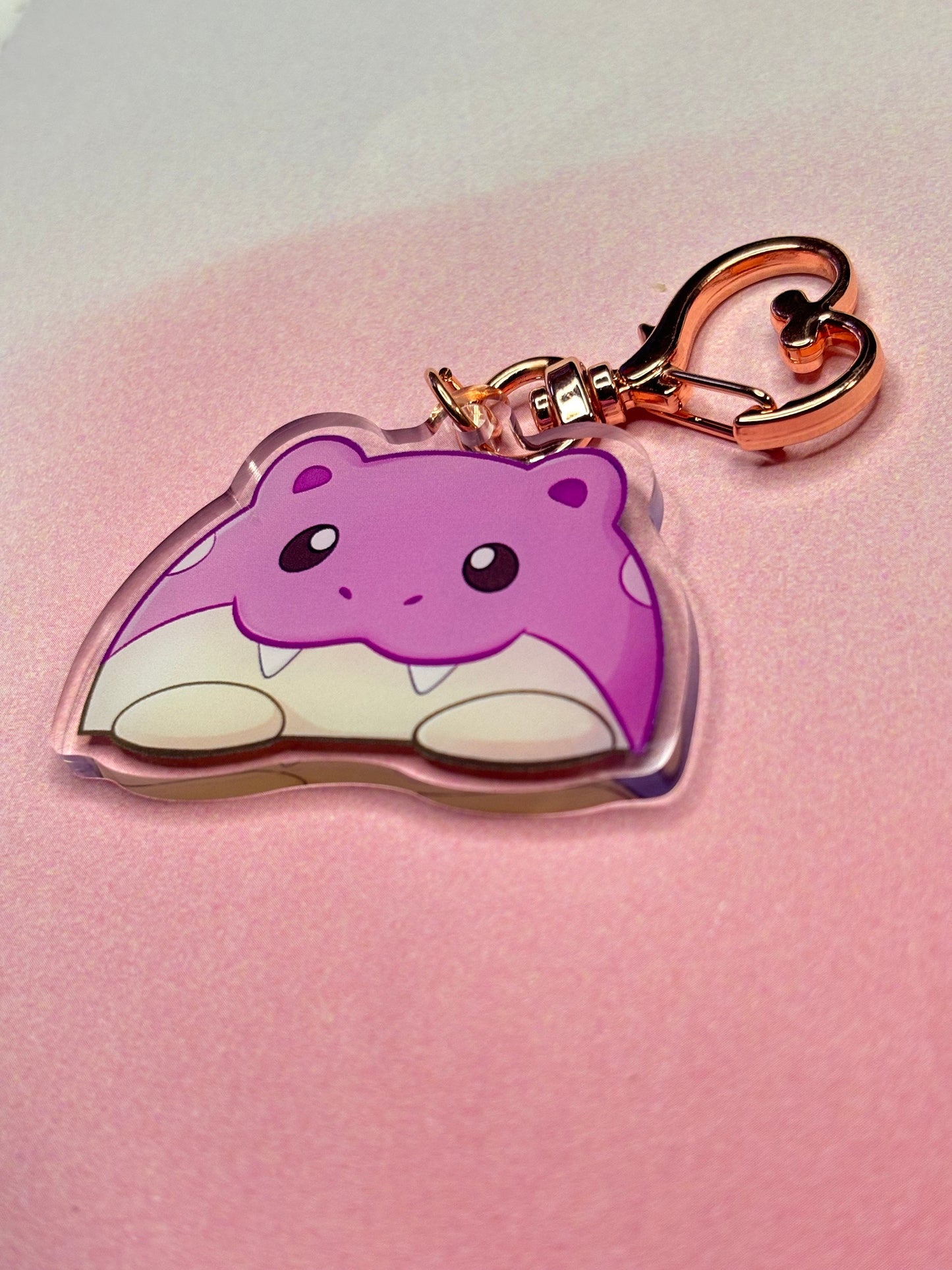 Double-sided Orb Seal Fanart Keychain | 2" Shiny Acrylic Charm