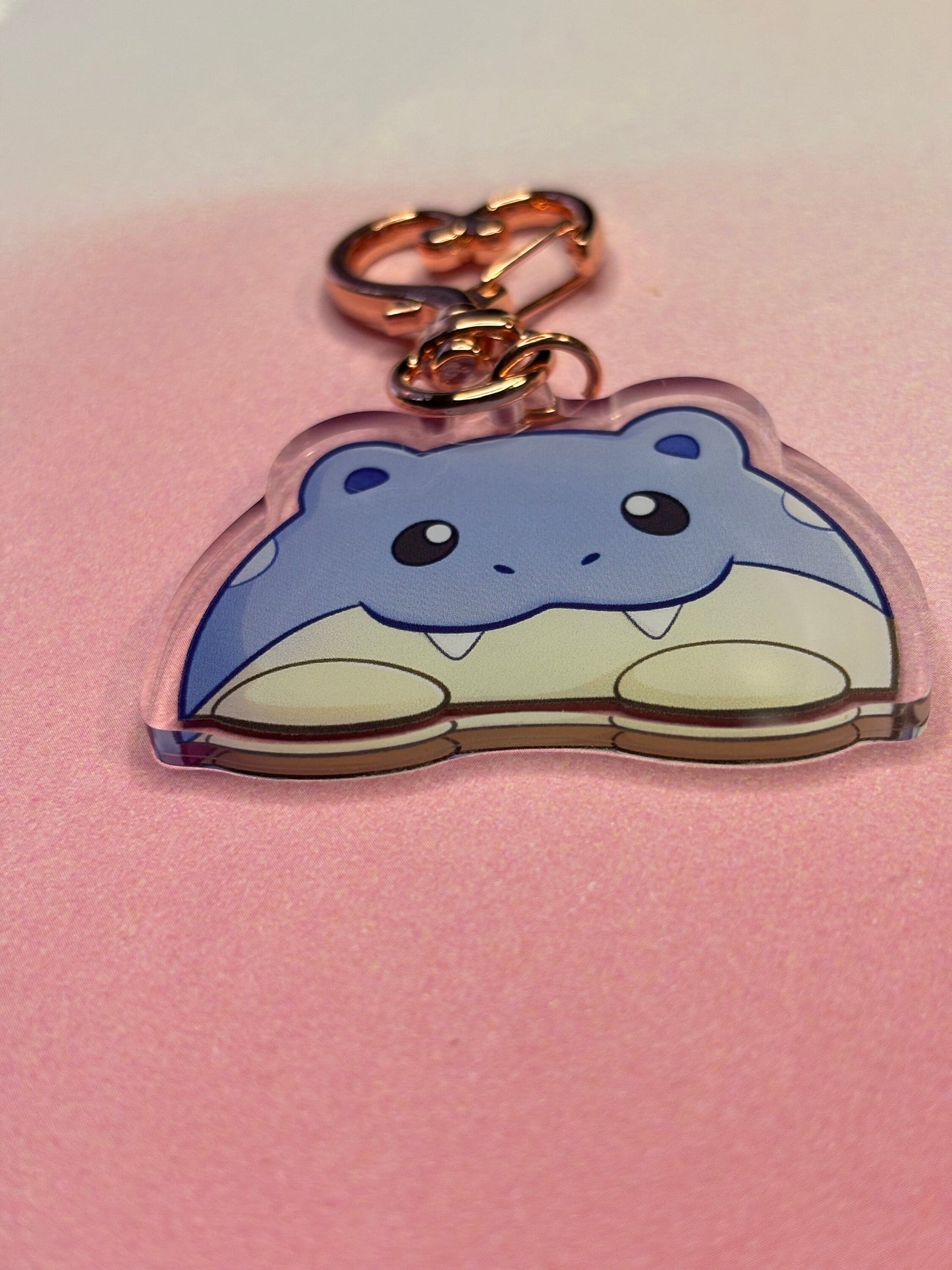Double-sided Orb Seal Fanart Keychain | 2" Shiny Acrylic Charm