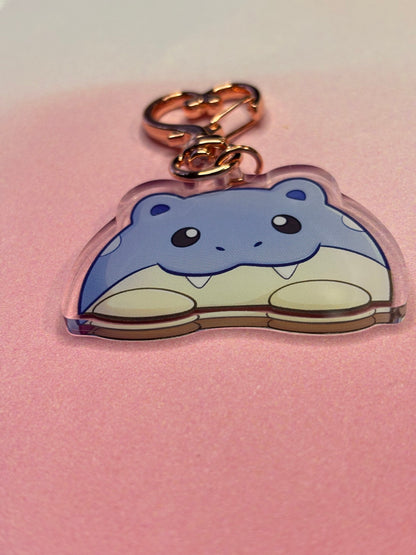 Double-sided Orb Seal Fanart Keychain | 2" Shiny Acrylic Charm
