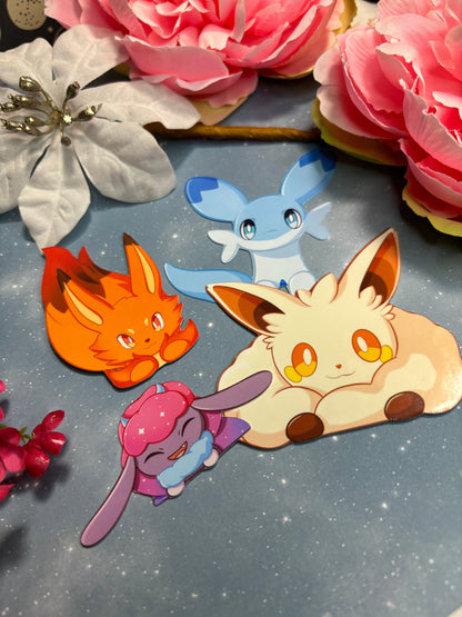 Pal Vinyl Sticker | Water Resistant | Peaking Decals | Video Games | Cremis | Chillet | Foxparks | Daedream | Palworld