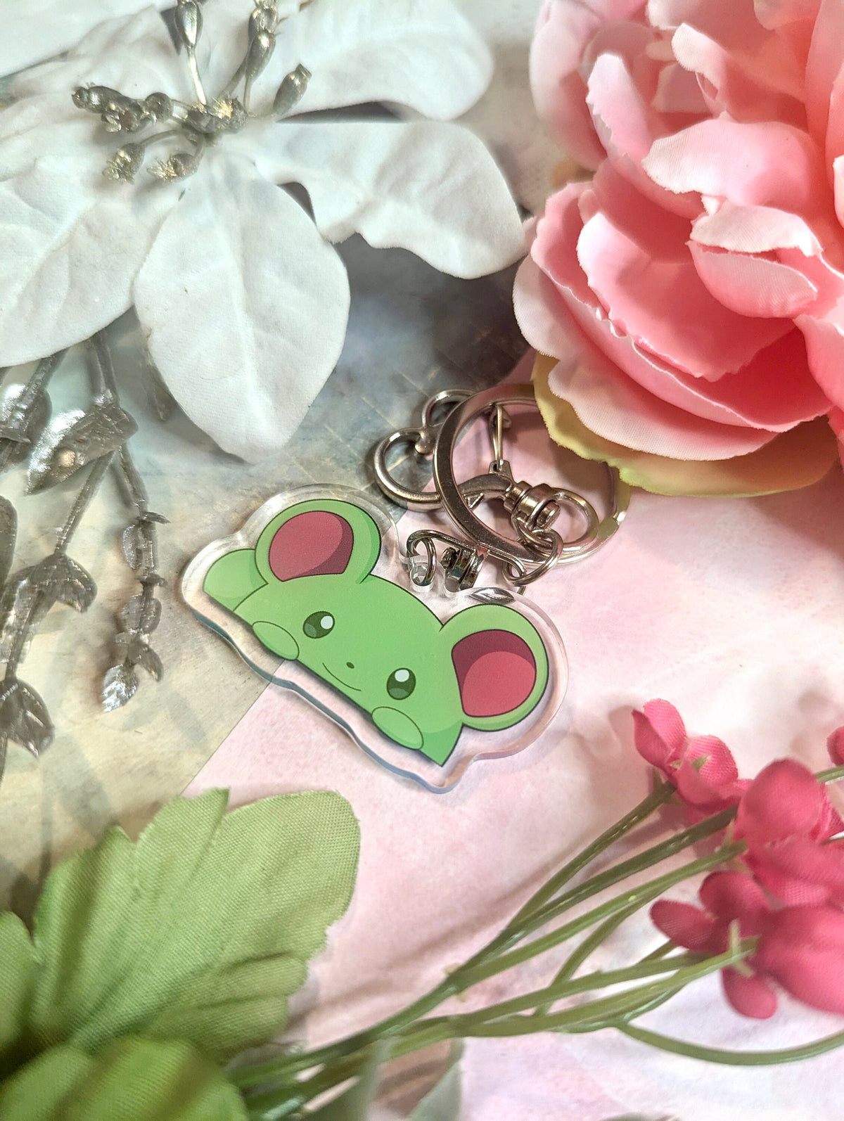 Shiny Water Mon Charms | Fanart Acrylic Keychain Gifts