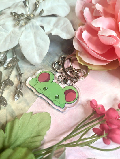 Shiny Water Mon Charms | Fanart Acrylic Keychain Gifts