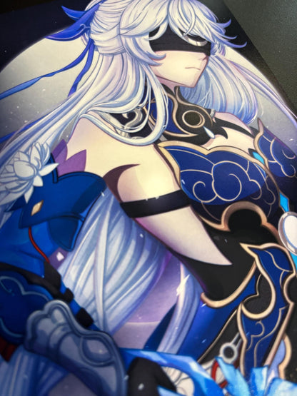 Jing Liu Art Poster: Honkai Star Rail Fanart