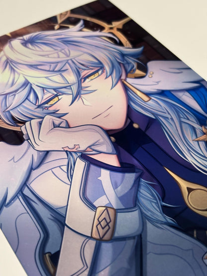 Honkai Star Rail Sunday Art Print: Coffee Fanart (5x7 & 11x17 Inches)