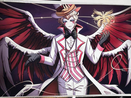 Lucifer Morningstar Hazbin Hotel Wall Art Poster Print Fanart (5x7 and 11x17 Inches)