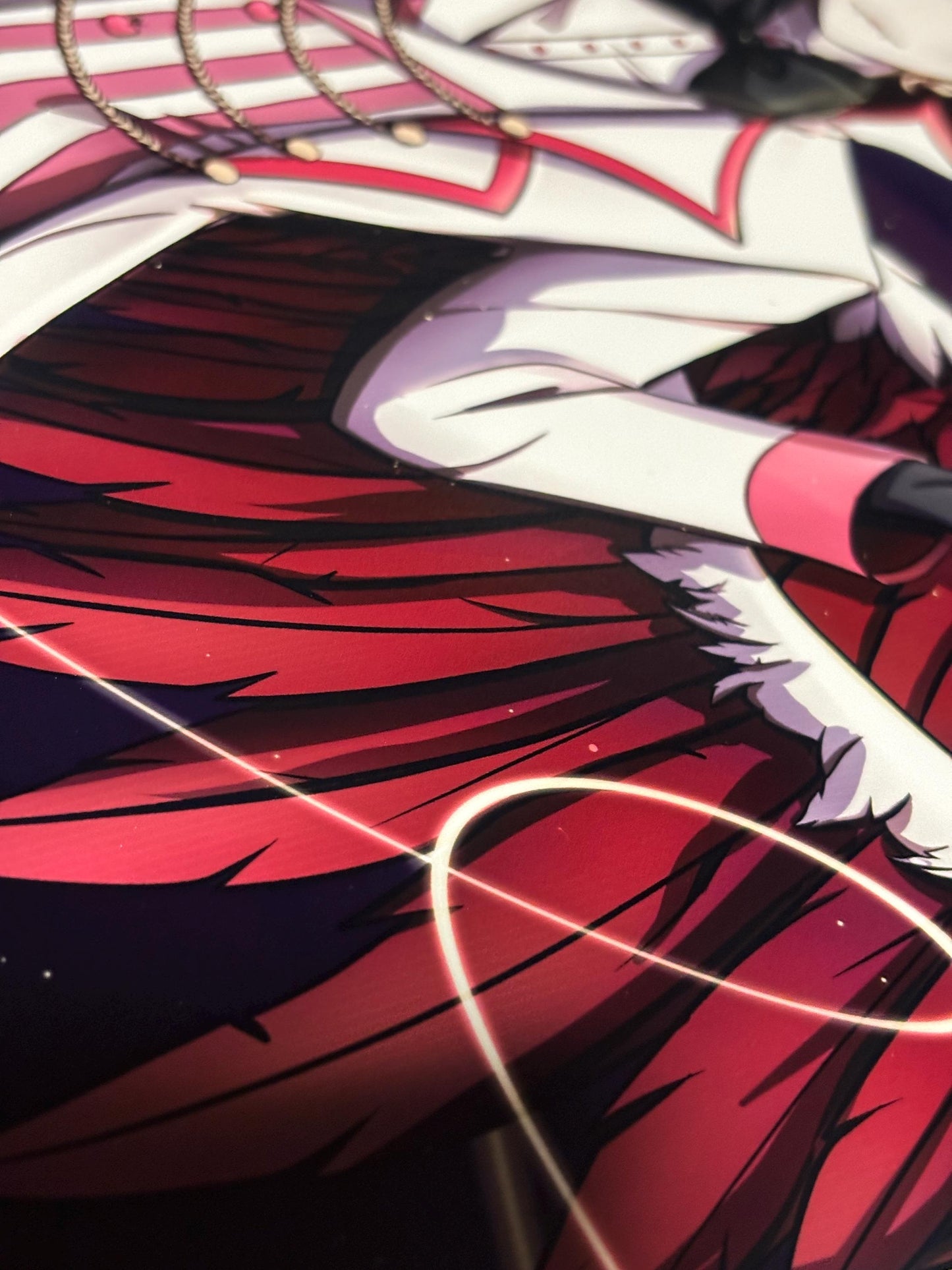 Lucifer Morningstar Hazbin Hotel Wall Art Poster Print Fanart (5x7 and 11x17 Inches)