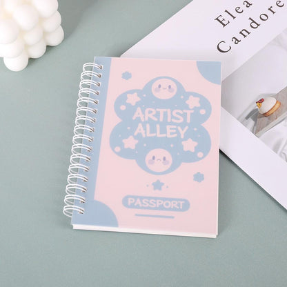Reusable Sticker Book | A6 Artist Alley Passport Notebook for Sticker Collectors