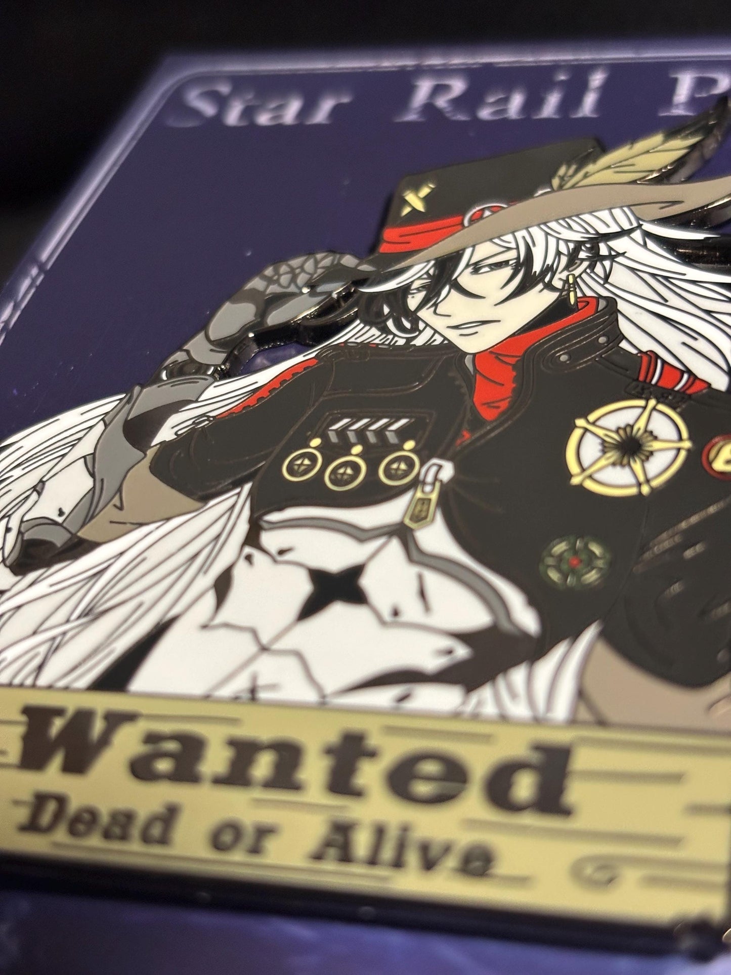 Boothill Wanted | 3” XL Hard Enamel Pin | Fan-made Honkai Star Rail Fanart