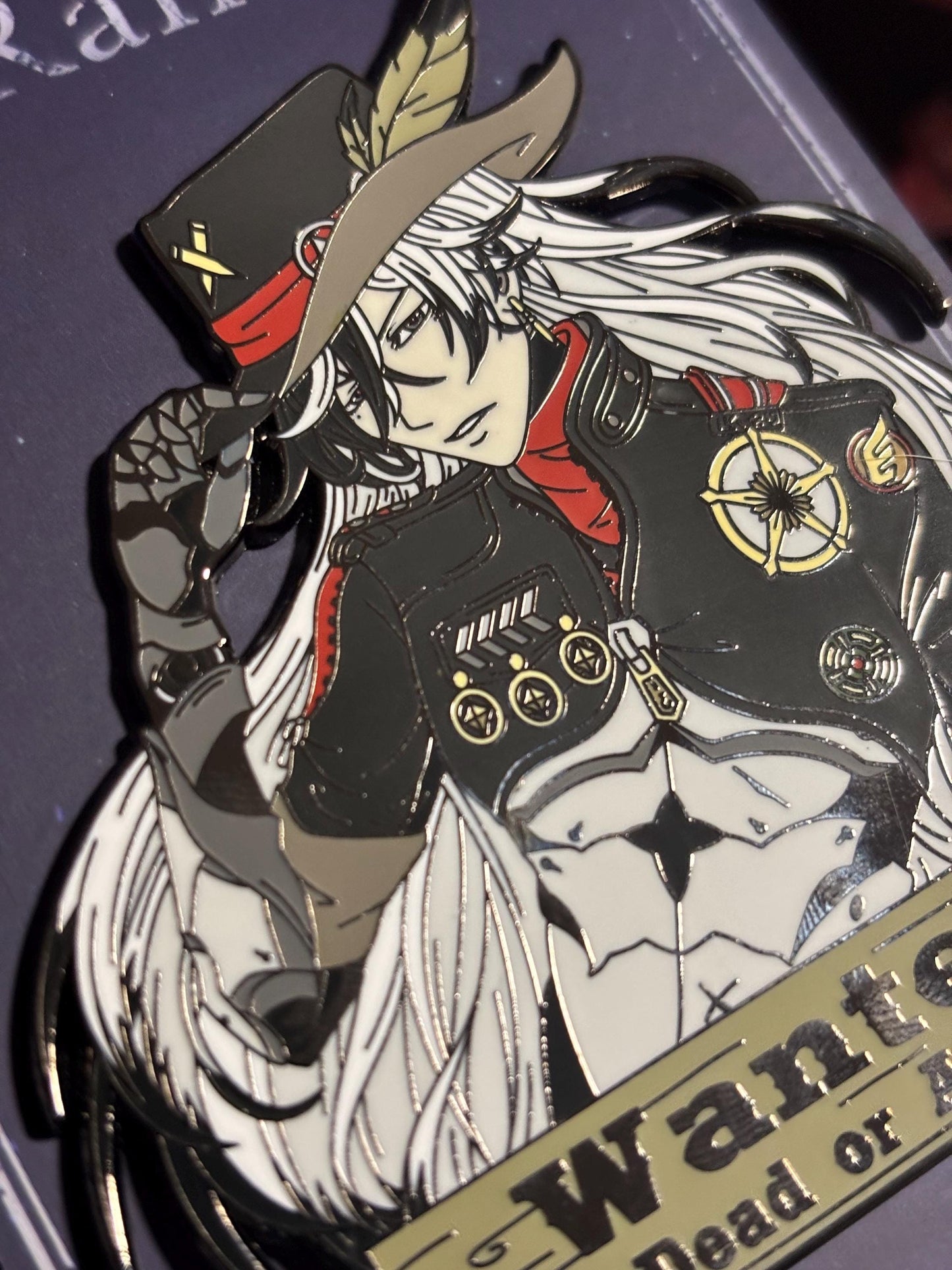 Boothill Wanted | 3” XL Hard Enamel Pin | Fan-made Honkai Star Rail Fanart
