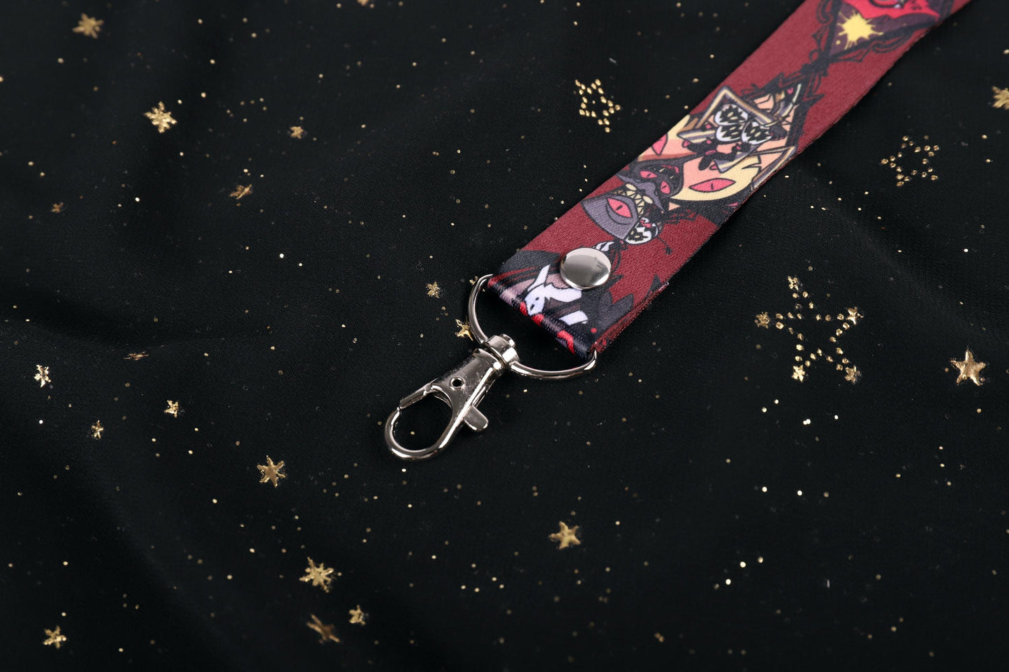 Hazbin Hotel Portrait Lanyard for Keychains and Charms | Hellaverse Fanart