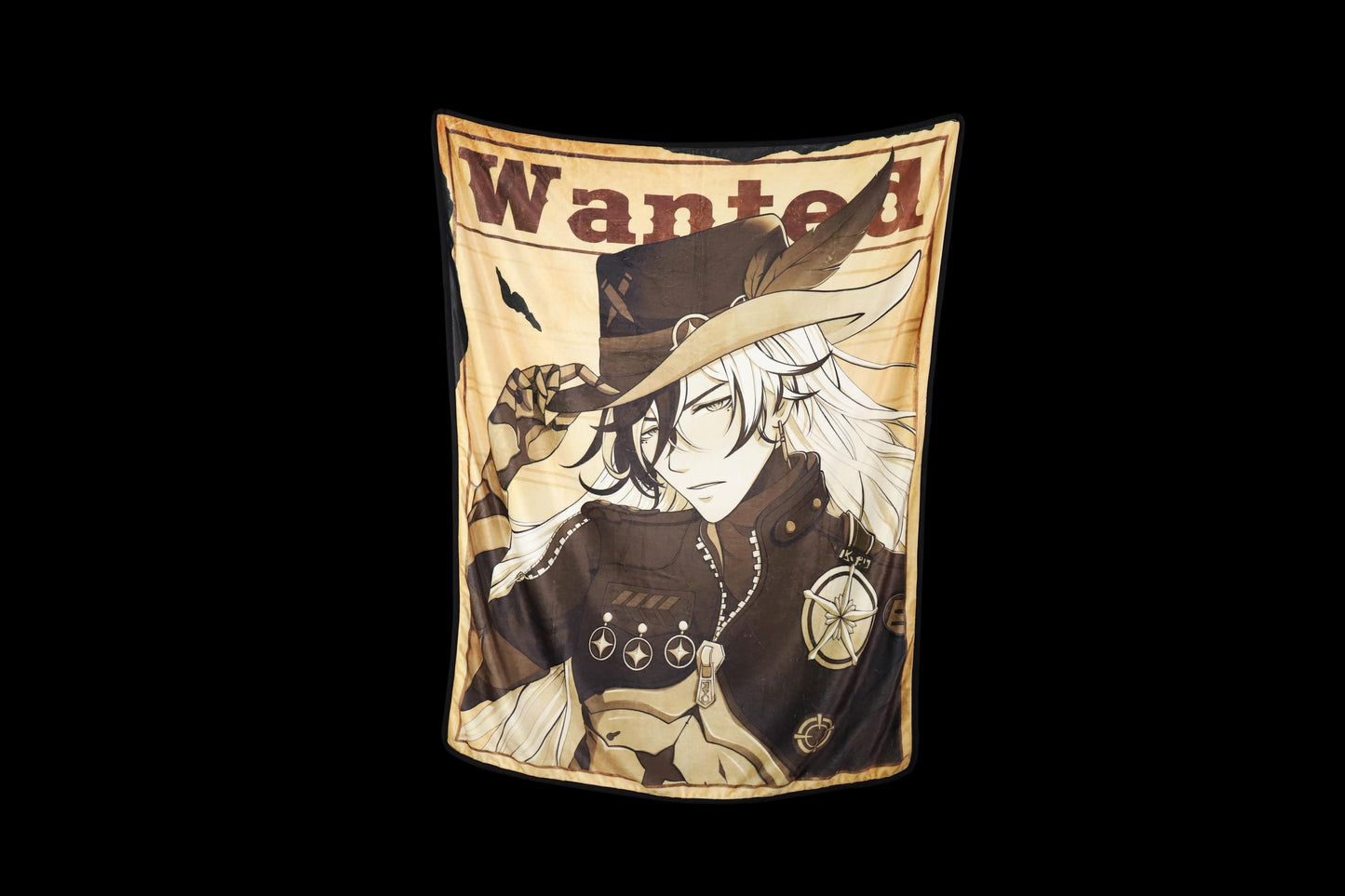Imbibtor Lunae Plush Throw Blanket: Honkai Star Rail Dan Heng Fanart
