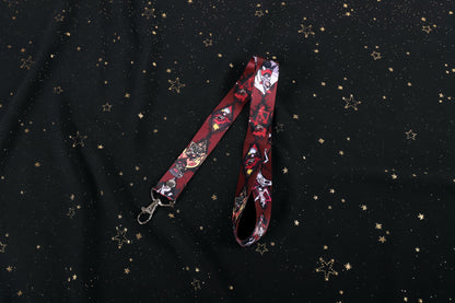 Hazbin Hotel Portrait Lanyard for Keychains and Charms | Hellaverse Fanart