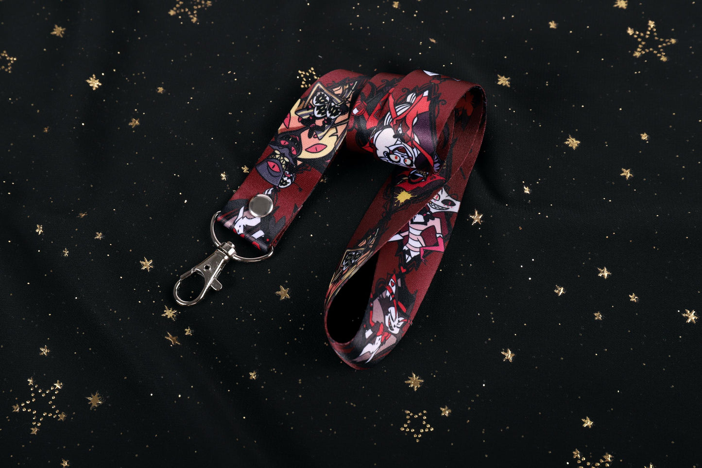 Hazbin Hotel Portrait Lanyard for Keychains and Charms | Hellaverse Fanart