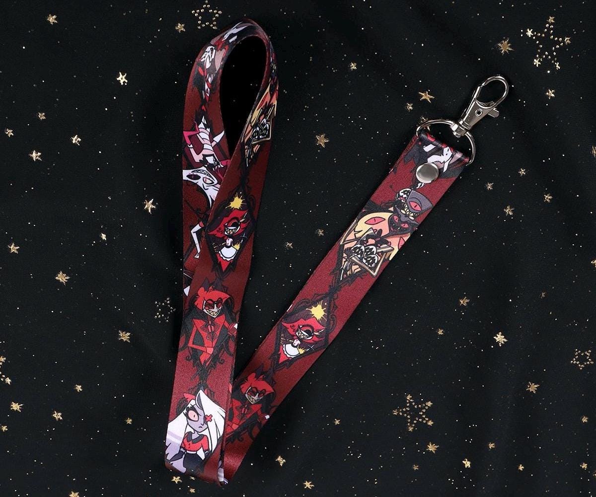 Hazbin Hotel Portrait Lanyard for Keychains and Charms | Hellaverse Fanart