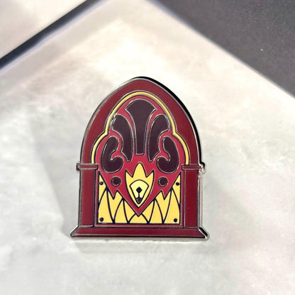 Hazbin Hotel Enamel Pins: Alastor, Sera, Vaggie, Fat Nuggets, Keekee