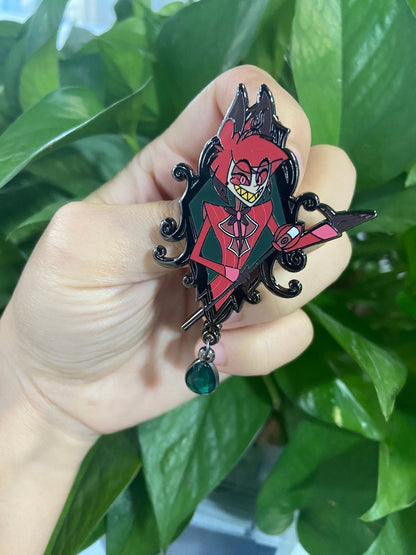 Razzle & Dazzle Hard Enamel Pins | Hazbin Hotel Fanart