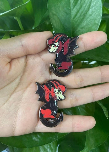 Razzle & Dazzle Hard Enamel Pins | Hazbin Hotel Fanart