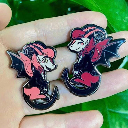 Razzle & Dazzle Hard Enamel Pins | Hazbin Hotel Fanart
