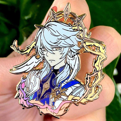 Sunday Hard Enamel Pin | Penacony Honkai Star Rail Fanmade Art