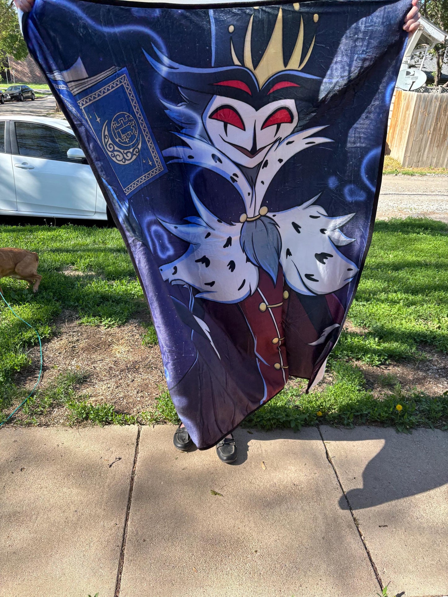 Stolas Plush Throw Blanket: Ultra Soft Fanmade Creation