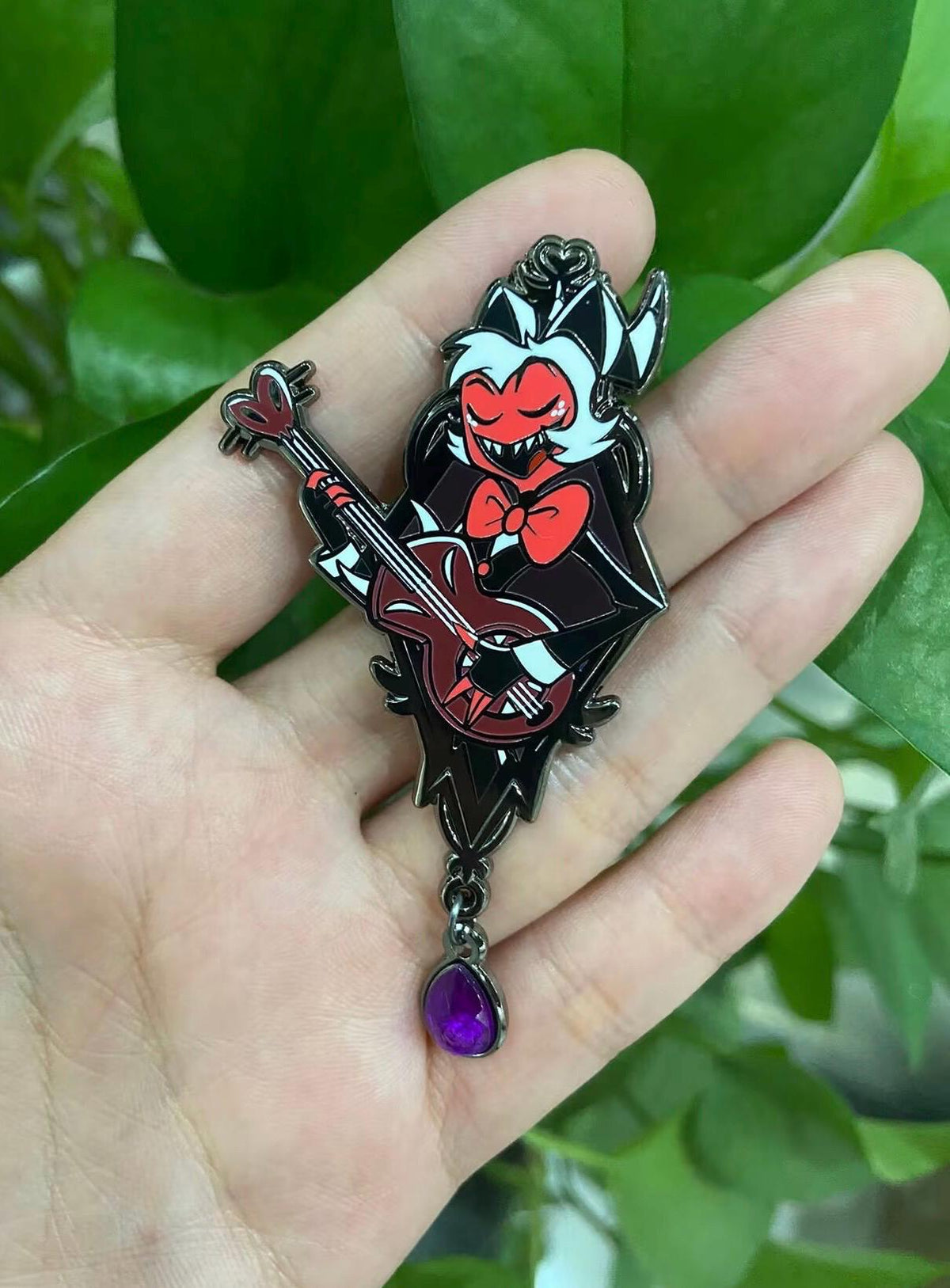 Millie Portrait Enamel Pin | Helluva Boss Fanart