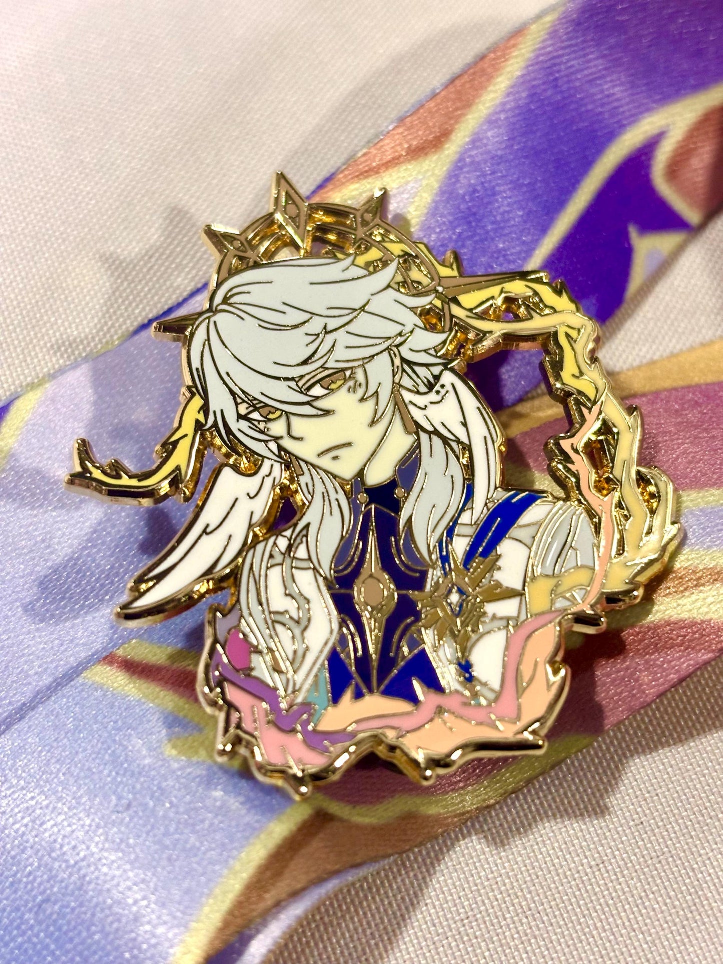 Sunday Hard Enamel Pin | Penacony Honkai Star Rail Fanmade Art