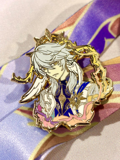 Sunday Hard Enamel Pin | Penacony Honkai Star Rail Fanmade Art