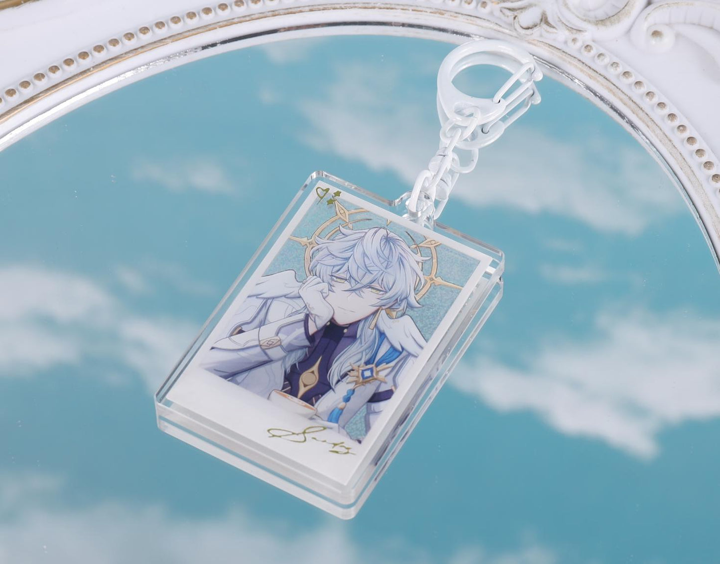 Sunday | 2” Gold Foil Acrylic Keychain | Honkai Star Rail