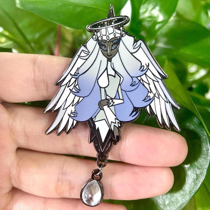 Sera Portrait Enamel Pin | Hazbin Hotel Fanart