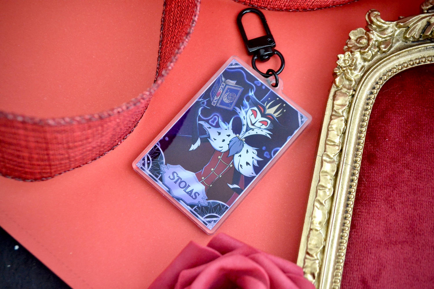Stolas TCG Keychain | Helluva Boss Fan-made Merch