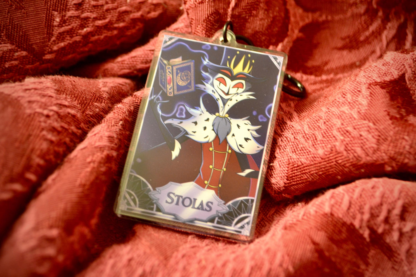Stolas TCG Keychain | Helluva Boss Fan-made Merch
