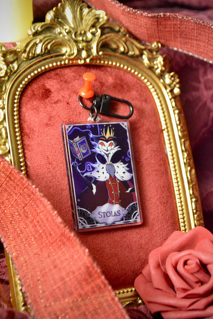 Stolas TCG Keychain | Helluva Boss Fan-made Merch