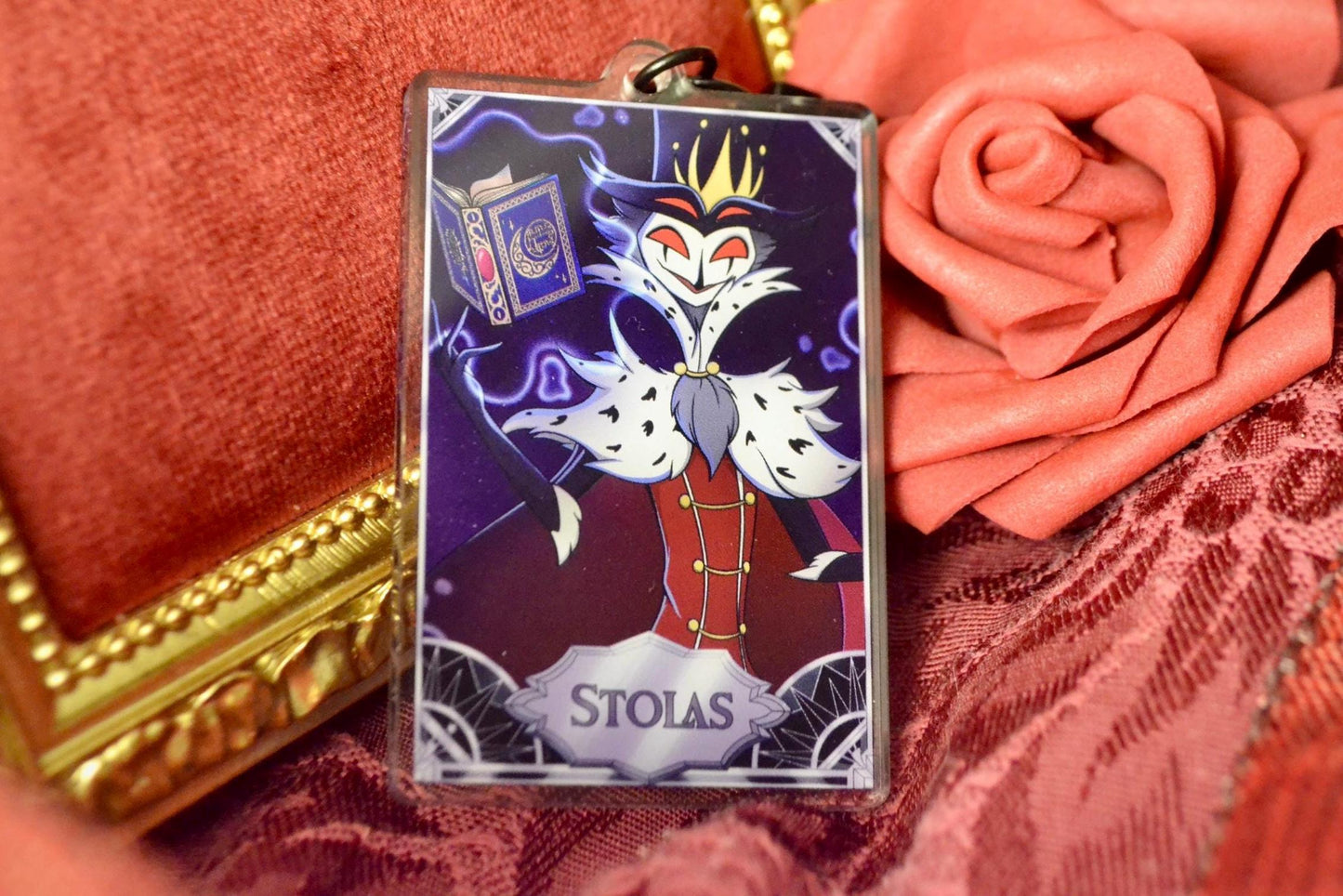 Stolas TCG Keychain | Helluva Boss Fan-made Merch
