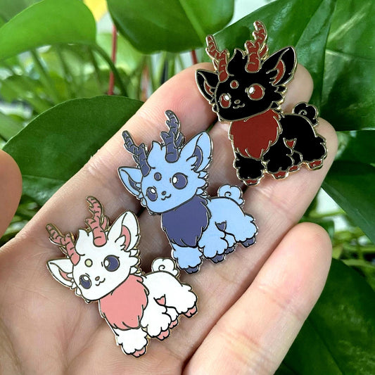 Kirin (Original Art) | Japanese Mythical Creature Hard Enamel Pin