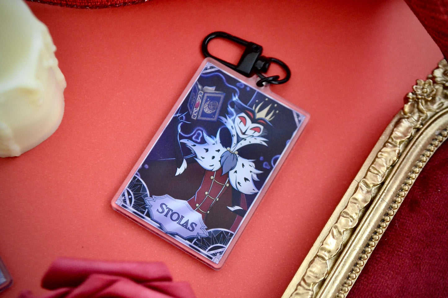 Stolas TCG Keychain | Helluva Boss Fan-made Merch