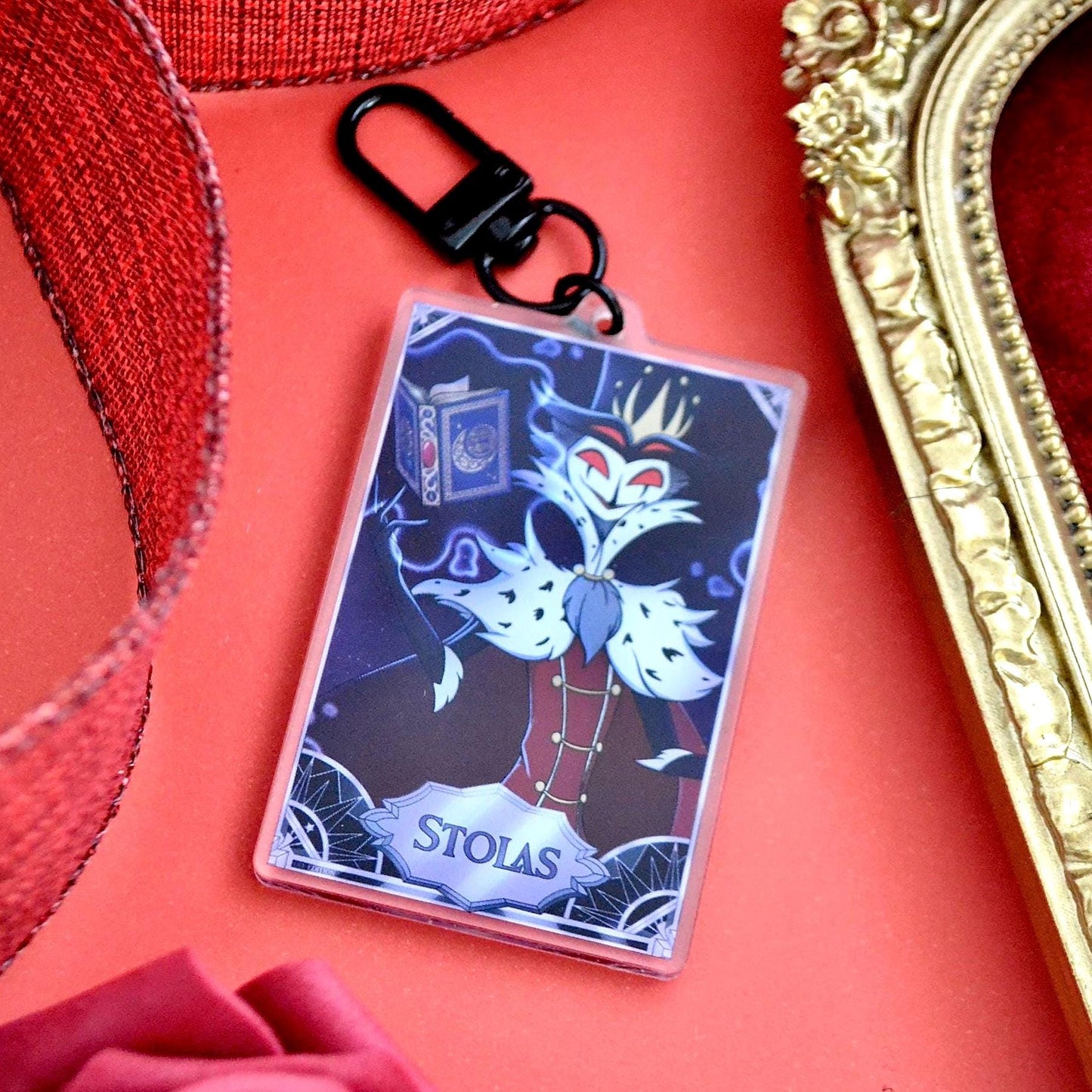 Stolas TCG Keychain | Helluva Boss Fan-made Merch