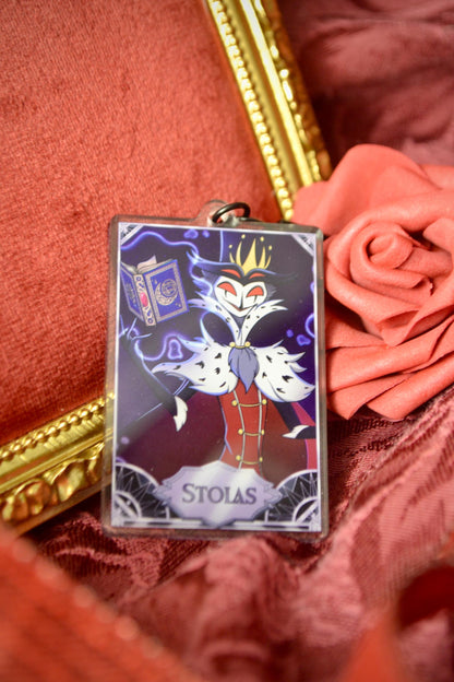 Stolas TCG Keychain | Helluva Boss Fan-made Merch
