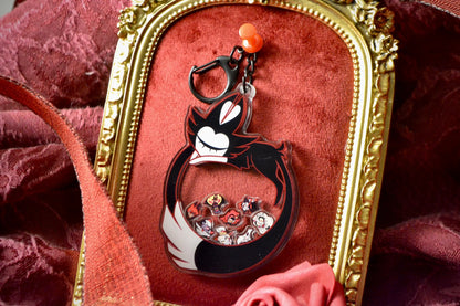 Keekee & Friends Shaker Keychain | Hazbin Hotel Fan-made Merch