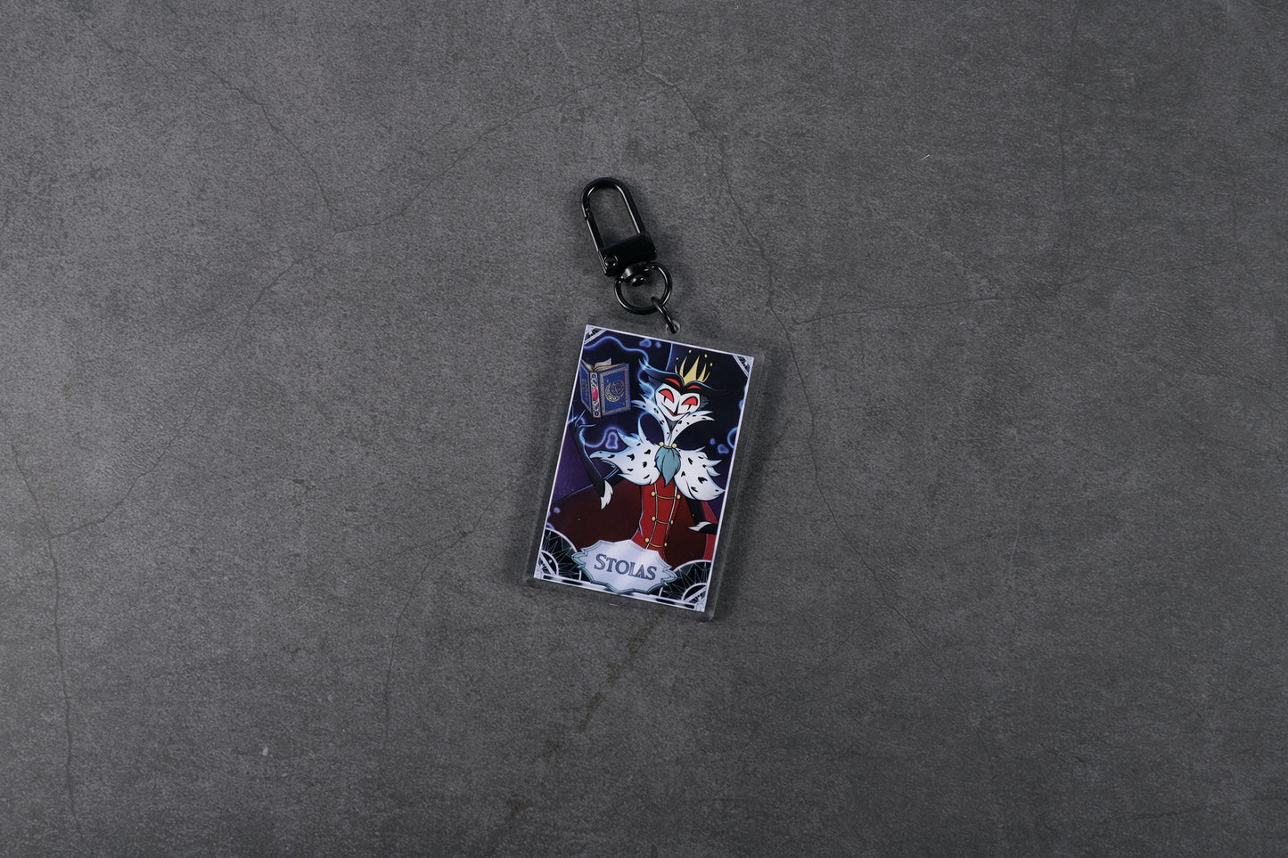 Stolas TCG Keychain | Helluva Boss Fan-made Merch