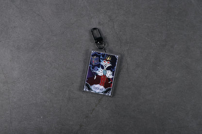 Stolas TCG Keychain | Helluva Boss Fan-made Merch