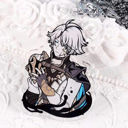 Phainon (Flame Reaver) | Acrylic Keychain Charm | Honkai Star Rail Fanart