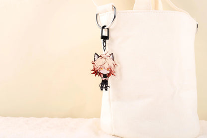 Cat Mydei | 2” Acrylic Keychain Charm | Honkai Star Rail Fanart