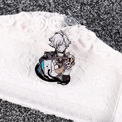 Phainon (Flame Reaver) | Acrylic Keychain Charm | Honkai Star Rail Fanart