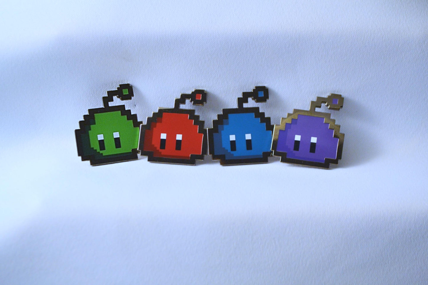 16-bit Pixel Slime Blind Bags | Hard Enamel Pins