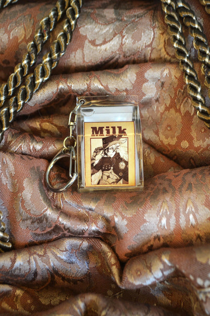 Boothill Milk Carton Keychain | Honkai Star Rail