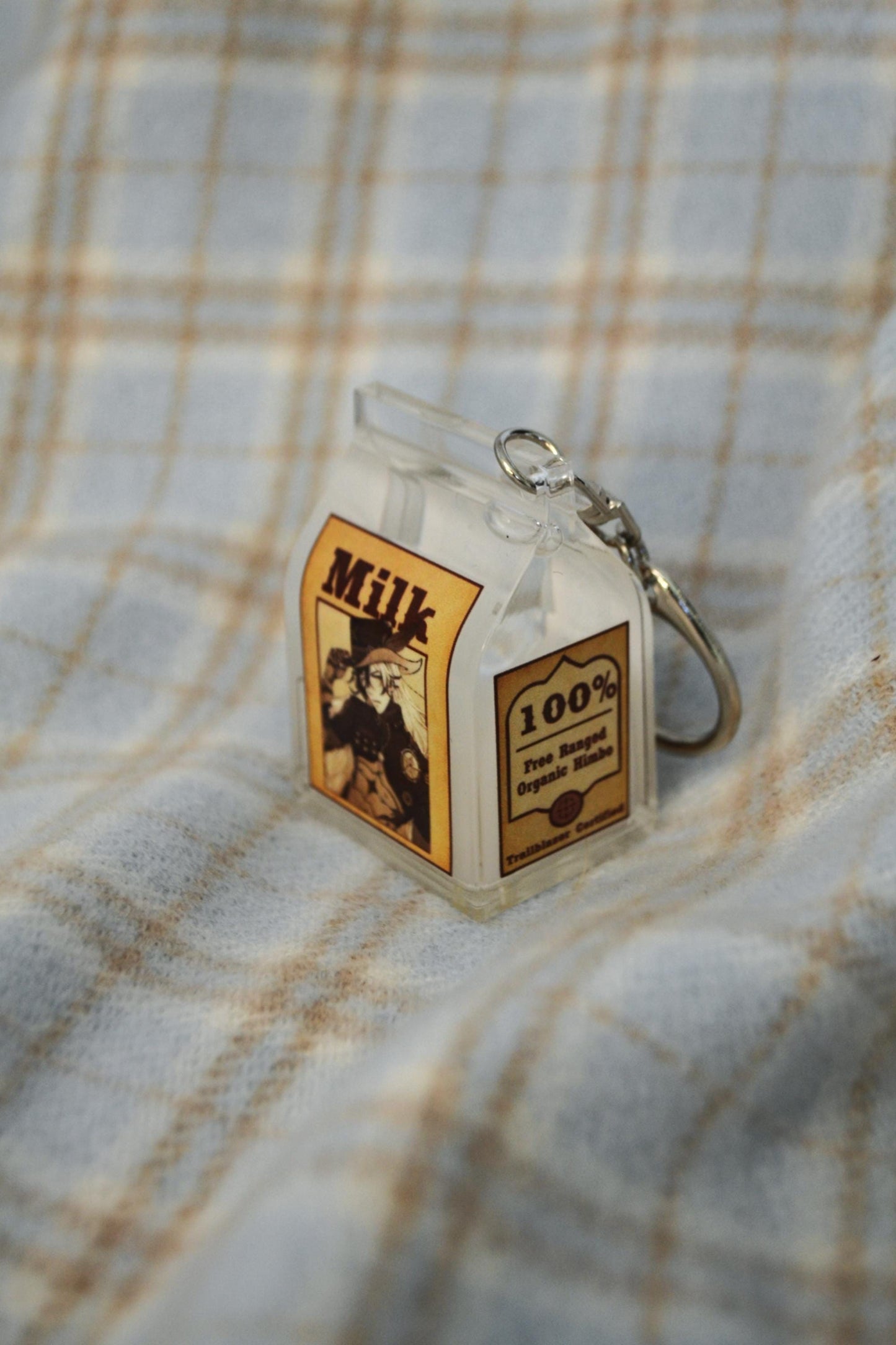 Boothill Milk Carton Keychain | Honkai Star Rail